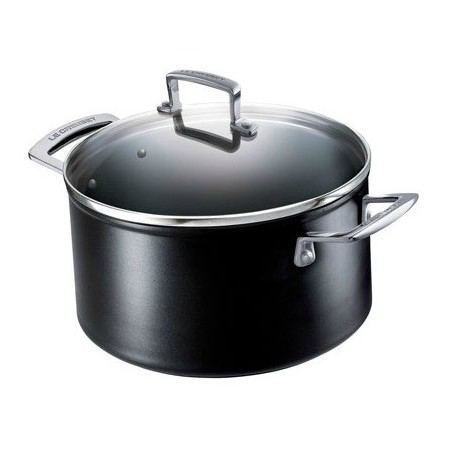 Cacerola / Olla Antiadherente Le Creuset de Aluminio Anodizado con Tapa 