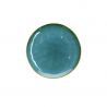 Plato Llano Gres Azul - 20 cm