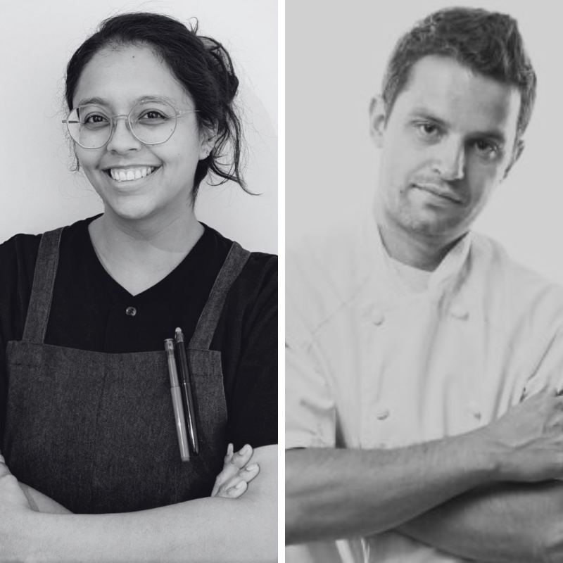 Claudia Santiago y Daniel López