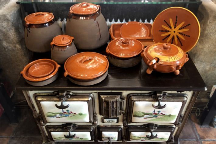 Cazuela De Barro Spanish Earthenware Casserole Stock Photo 84640987