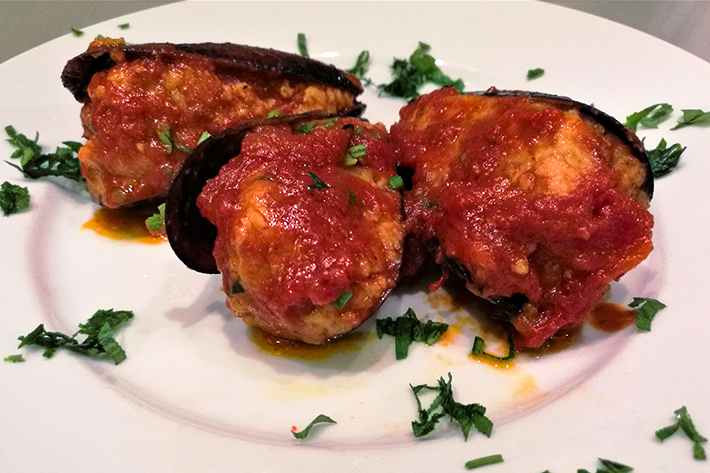 mejillones rellenos