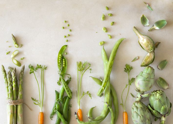 Ingredientes menestra de verduras