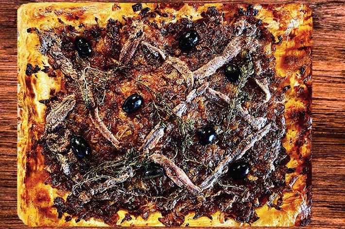 receta rápida de pissaladiere