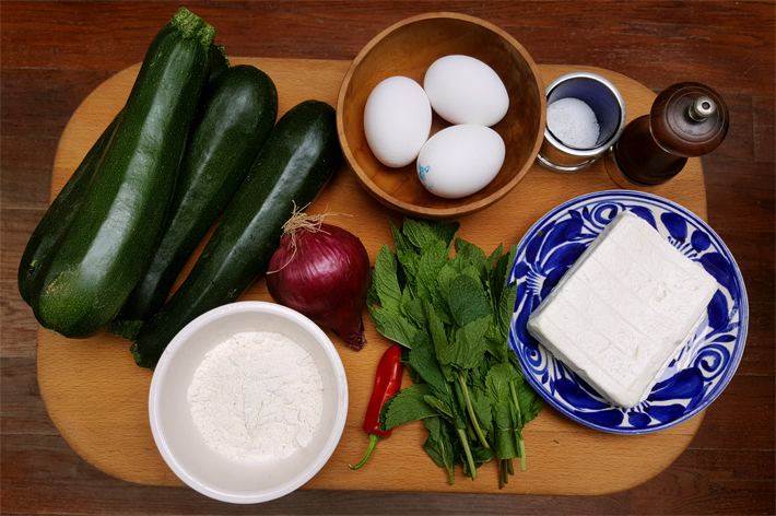 INGREDIENTES KOLOKITHOKEFTEDES