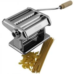 Máquina automática eléctrica para hacer pasta, pequeña máquina para hacer  pasta de fideos de espaguetis italianos, máquina para hacer pasta de 260 W